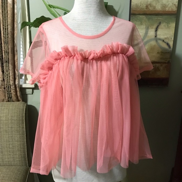 Topshop Tops - 🧡PEPLUM TOP🧡